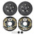 Trailer Hub Drum Kits 5 on 4.5" B.C. with 10" x 2-1/4" Electric Brakes, Self-Adjusting Trailer Brak E415-TCDZCC10225YXT7IHV9