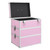  Make-up Case 14.6"x9.4"x15.7" Pink Aluminum A949-91841