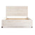 Full Size Solid Wood Platform Bed Frame with Headboard in Rustic White Finish Q280-FCBPBSW1628474