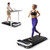 2.5HP Under Desk Treadmill with Remote Control and 3 Countdown Modes-White - Color: White D681-SP38253US-WH