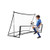2-in-1 Portable Soccer Rebounder Net with Carrying Bag - Color: Black D681-SP37885