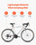 Road Bike, 700C Wheels Racing Bike, SHIMANO 21 Speeds Drivetrain City Commuter Road Bicycle, Urban  E415-GLZXCTGCJTGQ11FUEV0