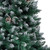 Christmas Tree Green and white PVC, steel, plastic Large A949-3077533
