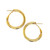 14k Yellow Gold High Polish  Hoop Earrings(2x20mm) P150-85379