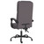  Massage Office Chair Gray Faux leather, metal, plywood Medium A949-349781