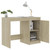  Desk Sonoma Oak Engineered Wood 39.4 in x 19.7 in x 29.9 in A949-801799