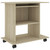  Computer Desk Sonoma Oak Engineered Wood Compact Pull-Out A949-802897