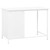  Desk White Steel Medium Desk Rectangular Industrial A949-339635