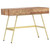  Writing Desk Natural and brass Solid Acacia wood A949-286151