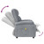 Massage Chair Light gray Fabric, wood, metal Single Massage Chair A949-348447
