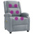 Massage Chair Light gray Fabric, wood, metal Single Massage Chair A949-348447