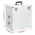 Make-up Case 14.6"x9.4"x15.7" Silver Aluminum A949-91839