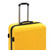 Hardcase Trolley Set 3 pcs Yellow ABS A949-91890