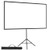 Projector Screen with Stand, 80 Inch 160?° Wide Angle Indoor Outdoor Projection Screen, 16:9 4K HD  E415-ZJSTYPMEKSJZ80OE1001V0