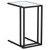 Side Table White marble Tempered glass, iron 19.7 x 13.8 x 25.6 in A949-331652