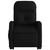  Stand Up Massage Recliner Chair Black Fabric, metal, plywood A949-3206947