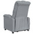  Massage Chair Light Grey Fabric (100% polyester), Wood, Metal A949-342733