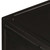  TV Cabinet Black, Brown Rough Mango Wood, Iron, MDF Medium A949-323150