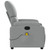  Massage Recliner Chair Light grey A949-373422