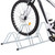 Bicycle Stand for 4 Bikes Floor Freestanding Galvanized Steel A949-4005566