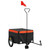 Bike Trailer Black and Orange 99.2 lb Iron A949-94103