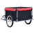 Bike Trailer Black and Red 143.3 lb A949-92588