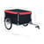 Bike Trailer Black and Red 143.3 lb A949-92588