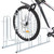 Bicycle Stand for 4 Bikes Floor Freestanding Galvanized Steel A949-4005570