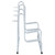 Bicycle Stand for 4 Bikes Floor Freestanding Galvanized Steel A949-4005570
