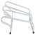 Bicycle Stand for 4 Bikes Floor Freestanding Galvanized Steel A949-4005575