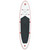 Stand Up Paddle Board Set SUP Surfboard Inflatable Red and White A949-92203