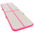 Inflatable Gymnastics Mat with Pump 157.4"x39.3"x3.9" PVC Pink A949-91915