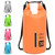 Dry Bag with Zipper Orange 7.9 gal PVC A949-92786