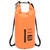 Dry Bag with Zipper Orange 5.3 gal PVC A949-92785