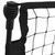 Football Rebounder Net Black and Yellow 72"x33.5"x47.2" Polyester A949-93760