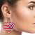 American Flag Rhinestone Heart Earrings T226-9485663732031
