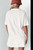 White Sequin American Flag Can Oversized Graphic Tee T543-8783357051122