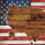 Set Of Two American Flags White Framed Print Wall Art N270-405721