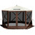 Gazebo Screen Tent, 10 x 10 ft, 6 Sided Pop-up Camping Canopy Shelter Tent with Mesh Windows, Porta E415-MZY610FT10FT67P5KV0