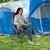 Portable Camping Chair with 400 LBS Metal Frame and Anti-Slip Feet B593-NP12054