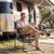 Heavy Duty Outdoor Camping Chair with Cup Holder and Side Pocket-Red - Color: Red D681-NP13664RE-1