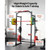 Power Cage Power Rack, Multifunctional Barbell Squat Rack with Adjustable Height, Home Gym Strength E415-DGNSDJDTJ000DMT40001V0