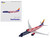 Boeing 737-800 Commercial Aircraft "Southwest Airlines - Freedom One" United States Flag Livery 1/4 F977-GJ2039