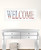 Patriotic Welcome 1 White Framed Print Wall Art N270-407592