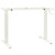Manual Height Adjustable Standing Desk Frame Hand Crank White A949-321718