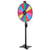 24 in Spinning Prize Wheel, 14 Slots Spinning Wheel with Stand, Adjustable Height Win Fortune Roule E415-LDSCJZL24INCW7RDZ001V0