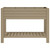 Garden Raised Bed Light Brown Polypropylene Tall A949-364176