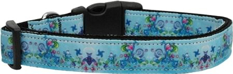 Dreamy Blue Nylon Dog Collar XS S528-125-119 XS