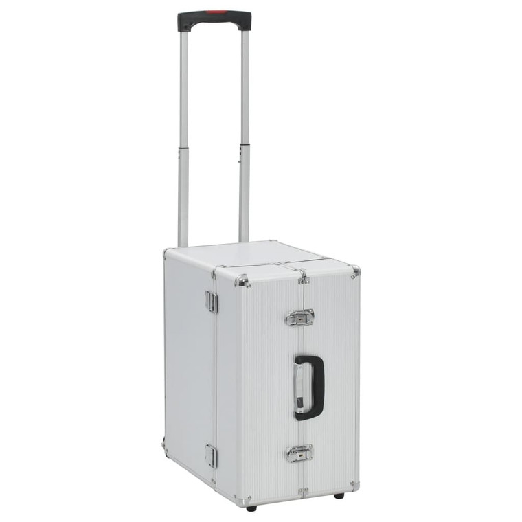  Pilot Trolley 18.5"x15.4"x10.6" Silver Aluminum A949-91844