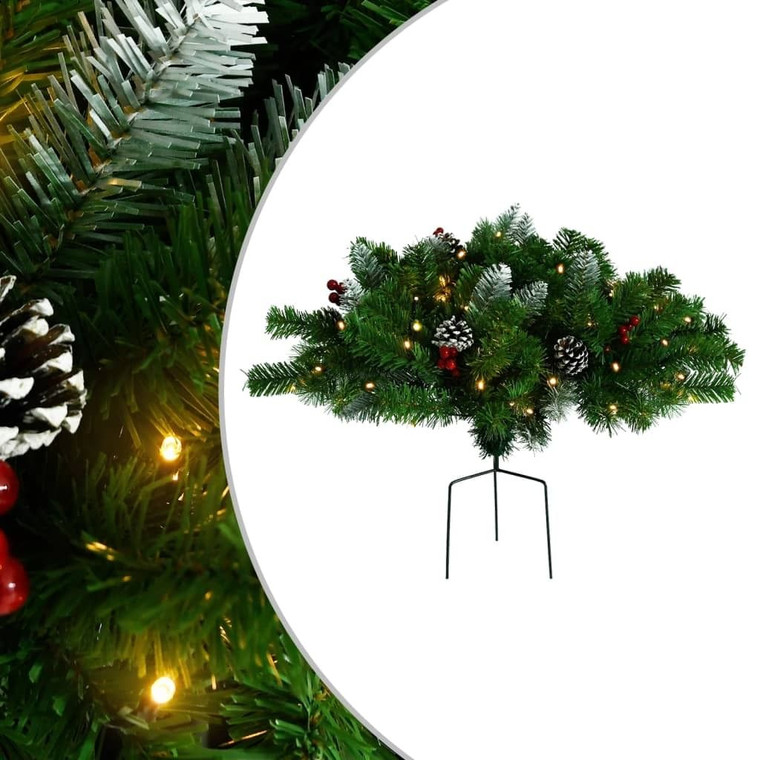 Pathway Christmas Tree Green PVC, Steel Compact A949-332834
